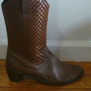 Stuart Weitzman Brown Leather Boots